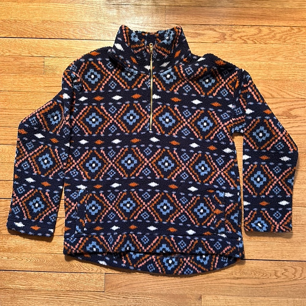 Old Navy Fleece Quarter-Zip size: L